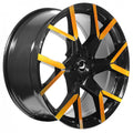 Barracuda Tzunamee EVO black gloss flashgold Alufelge 8x18 Zoll ET43 LK 5x112 ML73.1