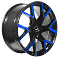 Barracuda Tzunamee EVO black gloss flashblue Alufelge 8.5x19 Zoll ET40 LK 5x114.3 ML73.1
