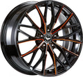 Barracuda Project 3.0 black gloss flashorange - DS10 Alufelge 8.5x19 Zoll ET32 LK 5x120 ML72.6