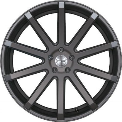 Corspeed Deville gunmetal - DS25 Alufelge 10.5x22 Zoll ET15 LK 5x112 ML73.1 – Bild 2