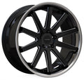 Corspeed Deville Inox mattblack PureSport gefräst - DS15 Alufelge 10x20 Zoll ET32 LK 5x112 ML73.1
