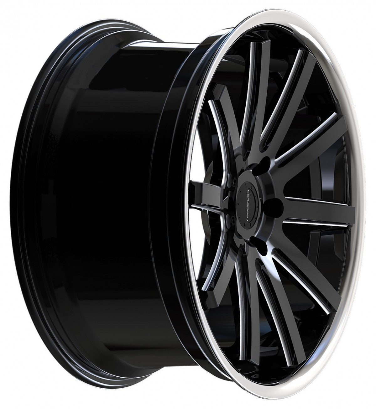 Corspeed Deville Inox mattblack PureSport gefräst - DS15 10x20 ET32 - LK5/112 ML73.1