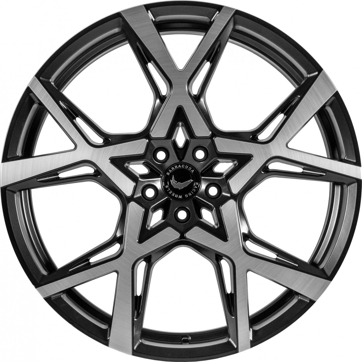 Barracuda Project X black brushed surface 10x22 ET45 - LK5/127 ML71.6