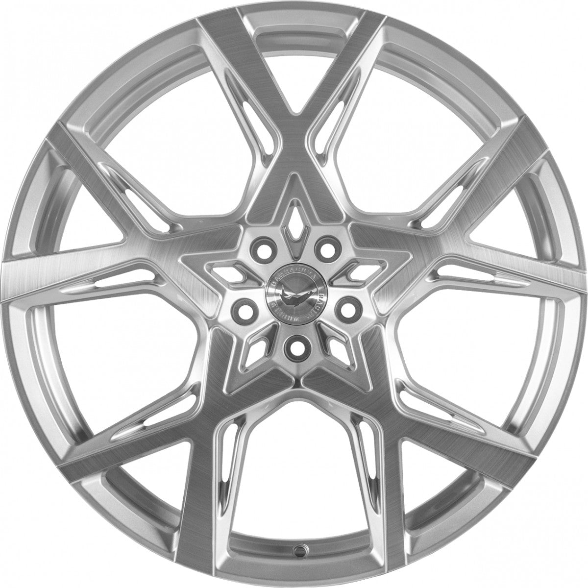 Barracuda Project X silver-brushed-surface 10x22 ET40 - LK5/120 ML73.1