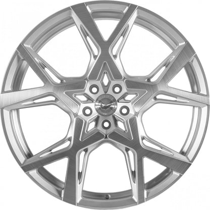 Barracuda Project X silver-brushed-surface 10x22 ET40 - LK5/120 ML73.1