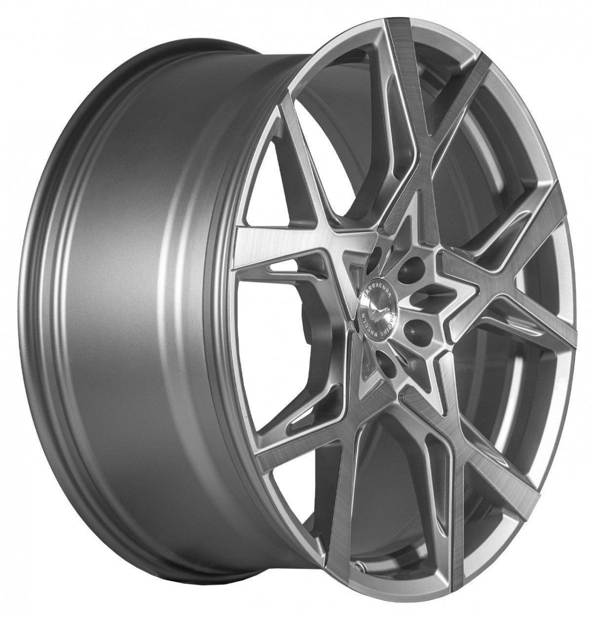 Barracuda Project X silver-brushed-surface 10x22 ET40 - LK5/120 ML73.1