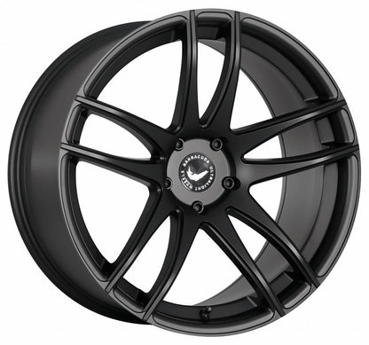 Barracuda Shoxx mattblack 8x19 ET38 - LK5/100 ML73.1
