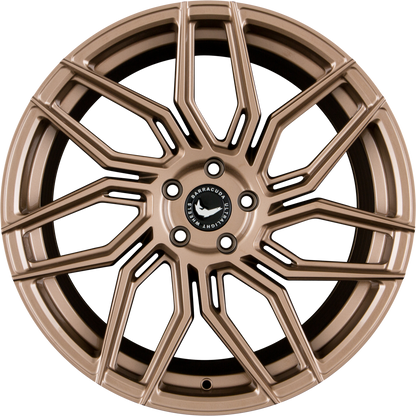 Barracuda Dragoon higloss-bronze Alufelge 8.5x20 Zoll ET40 LK 5x110 ML73.1 – Bild 4