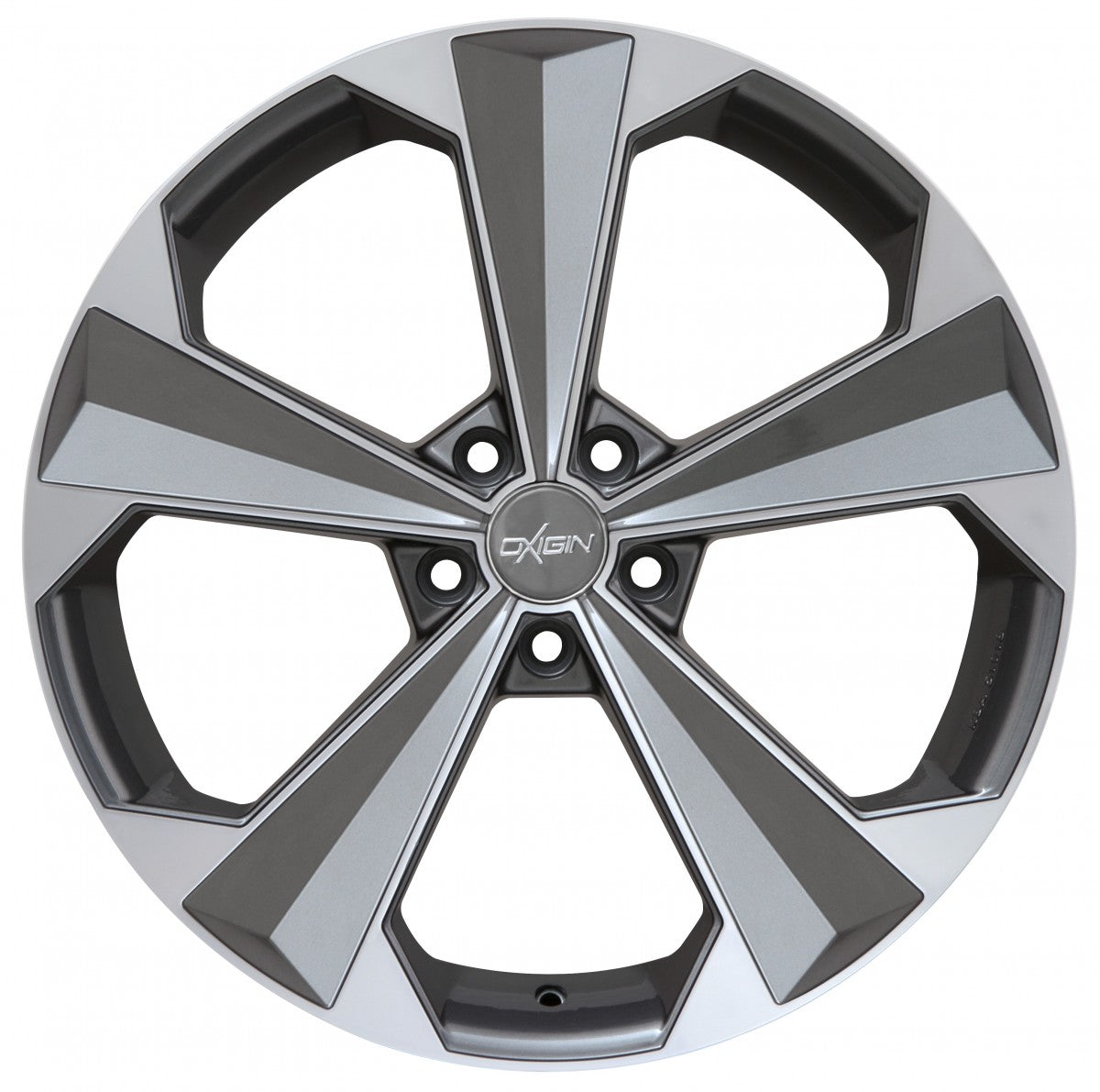 Oxigin 22 OXRS titan polish 8.5x19 ET43 - LK5/112 ML66.6