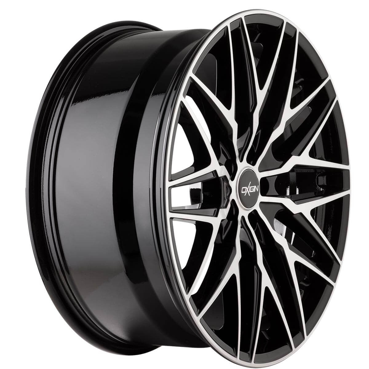Oxigin 25 Oxcross black full polish 9x20 ET38 - LK5/114.3 ML72.6