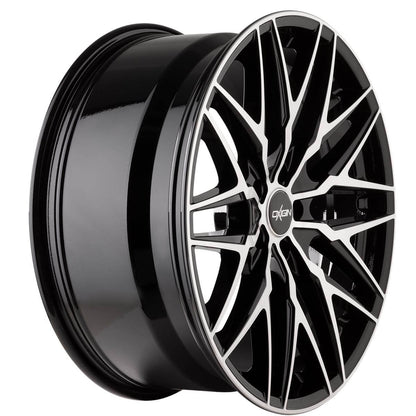 Oxigin 25 Oxcross black full polish 9x20 ET38 - LK5/114.3 ML72.6