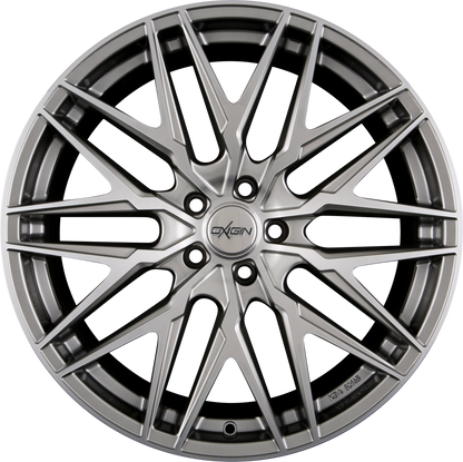 Oxigin 25 Oxcross hyper silver polish Alufelge 9x20 Zoll ET28 LK 5x112 ML66.6 – Bild 4