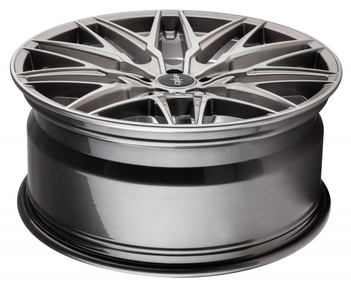 Oxigin 25 Oxcross hyper silver polish 10.5x20 ET50 - LK5/114.3 ML72.6