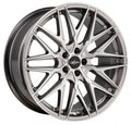 Oxigin 25 Oxcross hyper silver polish Alufelge 10.5x20 Zoll ET35 LK 5x120 ML76.9