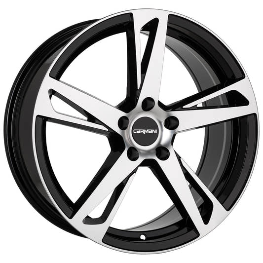 Carmani 16 Anton black polish 6.5x16 ET38 - LK5/105 ML56.6