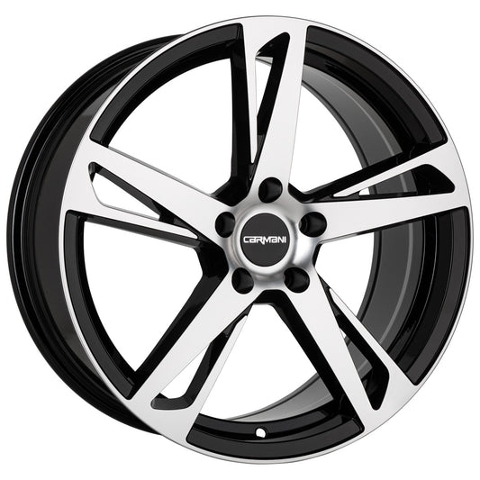 Carmani 16 Anton black polish 7.5x17 ET37 - LK5/120 ML72.6