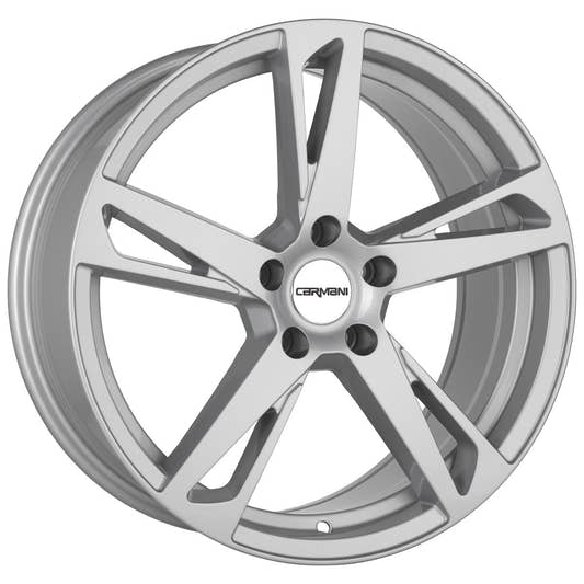 Carmani 16 Anton kristall silber Alufelge 7.5x17 Zoll ET37 LK 5x120 ML72.6