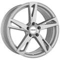 Carmani 16 Anton kristall silber Alufelge 8x18 Zoll ET40 LK 5x115 ML70.3