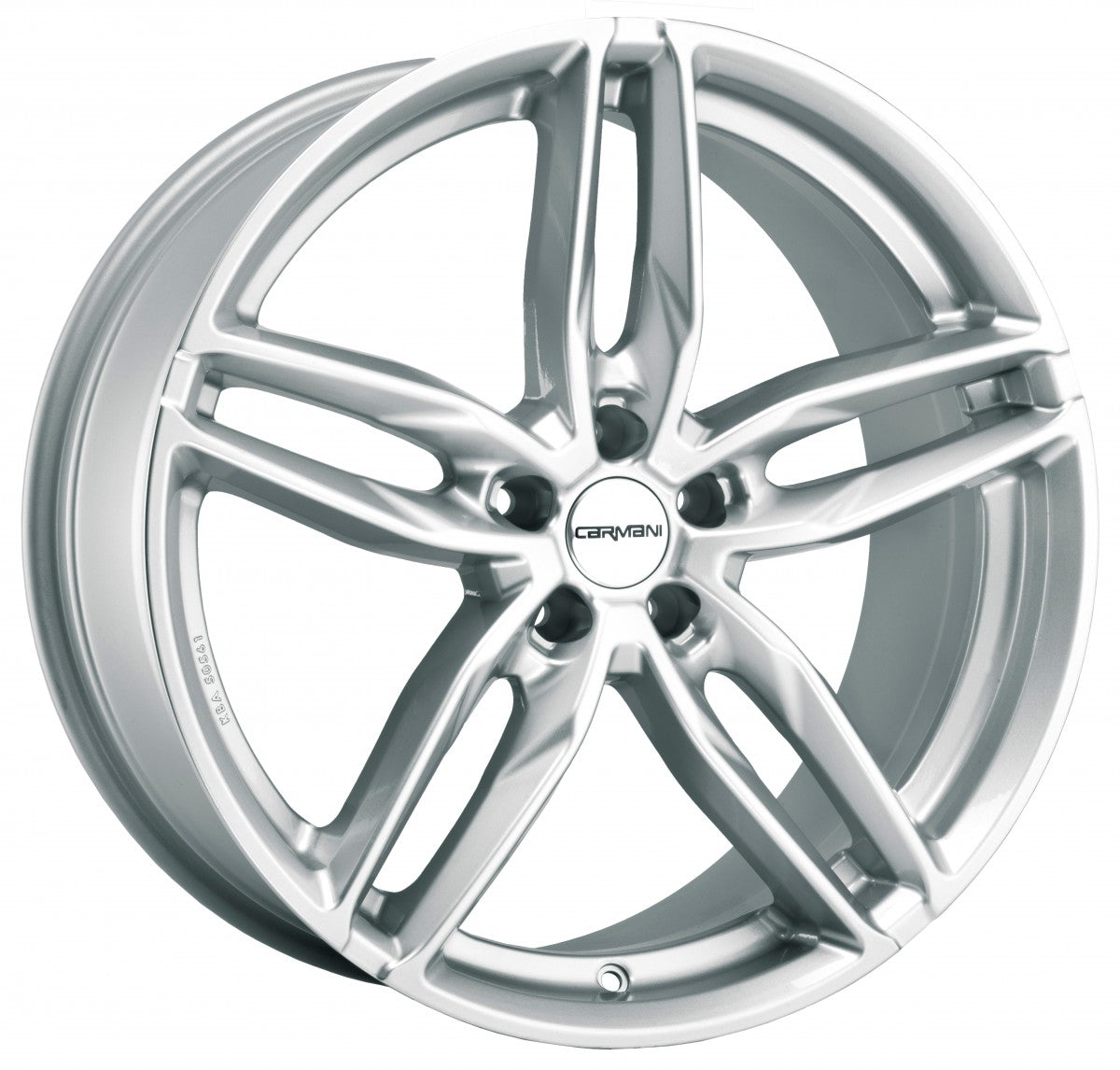 Carmani 13 Twinmax white silver 8x18 ET35 - LK5/112 ML66.6
