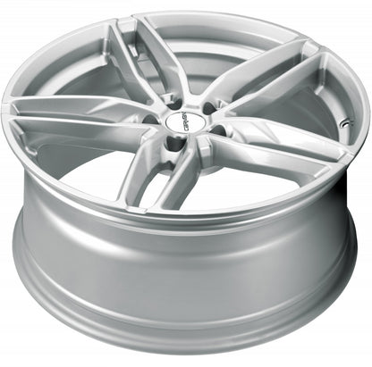 Carmani 13 Twinmax white silver 8x18 ET35 - LK5/112 ML66.6