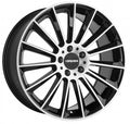 Carmani 17 Fritz black polish Alufelge 8x19 Zoll ET37 LK 5x112 ML66.6