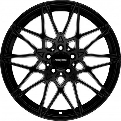 Carmani 18 Knut black matt 8x19 ET27 - LK5/112 ML66.7