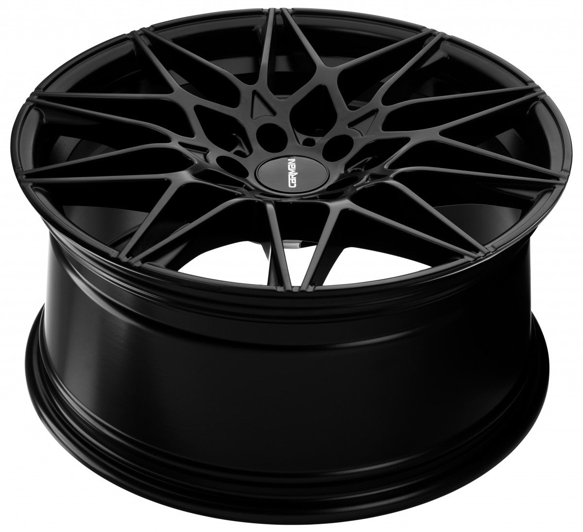 Carmani 18 Knut black matt 8x19 ET27 - LK5/112 ML66.7