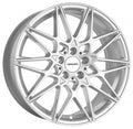 Carmani 18 Knut white silver Alufelge 8x19 Zoll ET45 LK 5x112 ML66.7