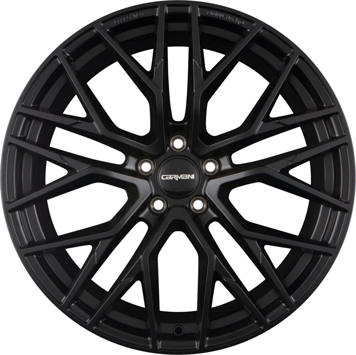 Carmani 20 Ludwig black matt Alufelge 8.5x19 Zoll ET40 LK 5x112 ML66.6 – Bild 4
