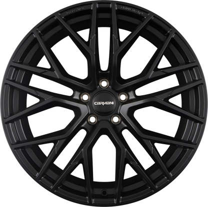 Carmani 20 Ludwig black matt Alufelge 8.5x19 Zoll ET40 LK 5x112 ML66.6 – Bild 4