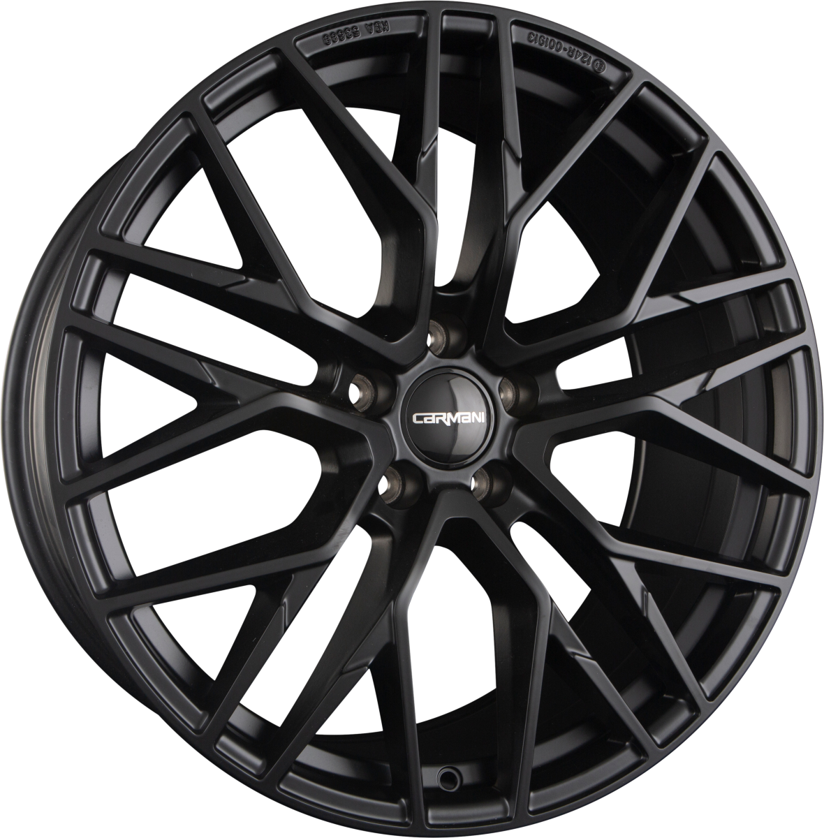 Carmani 20 Ludwig black matt Alufelge 9x20 Zoll ET45 LK 5x112 ML66.6 – Bild 5
