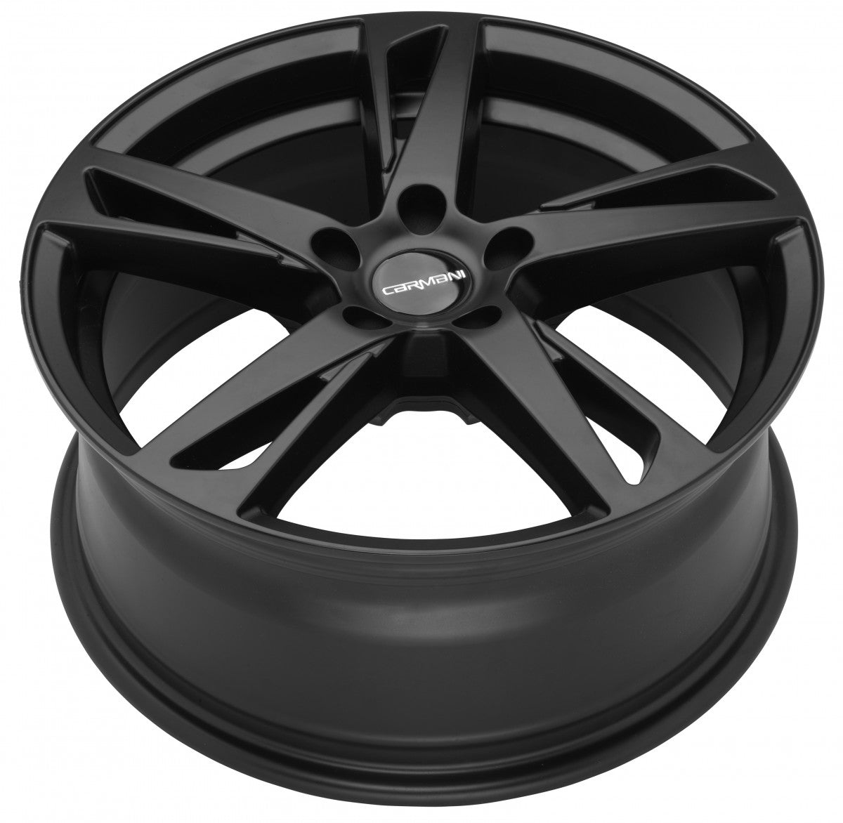 Carmani 16 Anton black matt 8x18 ET39 - LK5/112 ML66.6