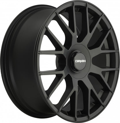 Carmani 19 Hugo black matt 8x19 ET38 - LK5/112 ML66.6