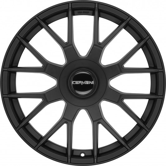 Carmani 19 Hugo black matt 9x19 ET25 - LK5/112 ML66.7