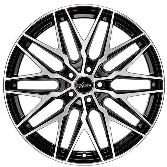 Oxigin 25 Oxcross black full polish 7.5x17 ET55 - LK5/114.3 ML72.6