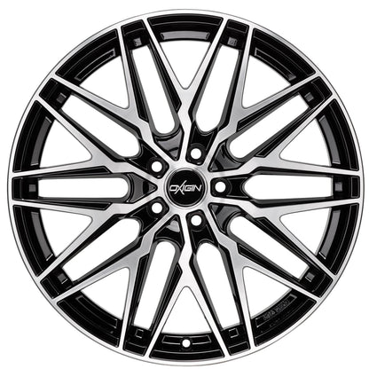 Oxigin 25 Oxcross black full polish 7.5x17 ET55 - LK5/114.3 ML72.6