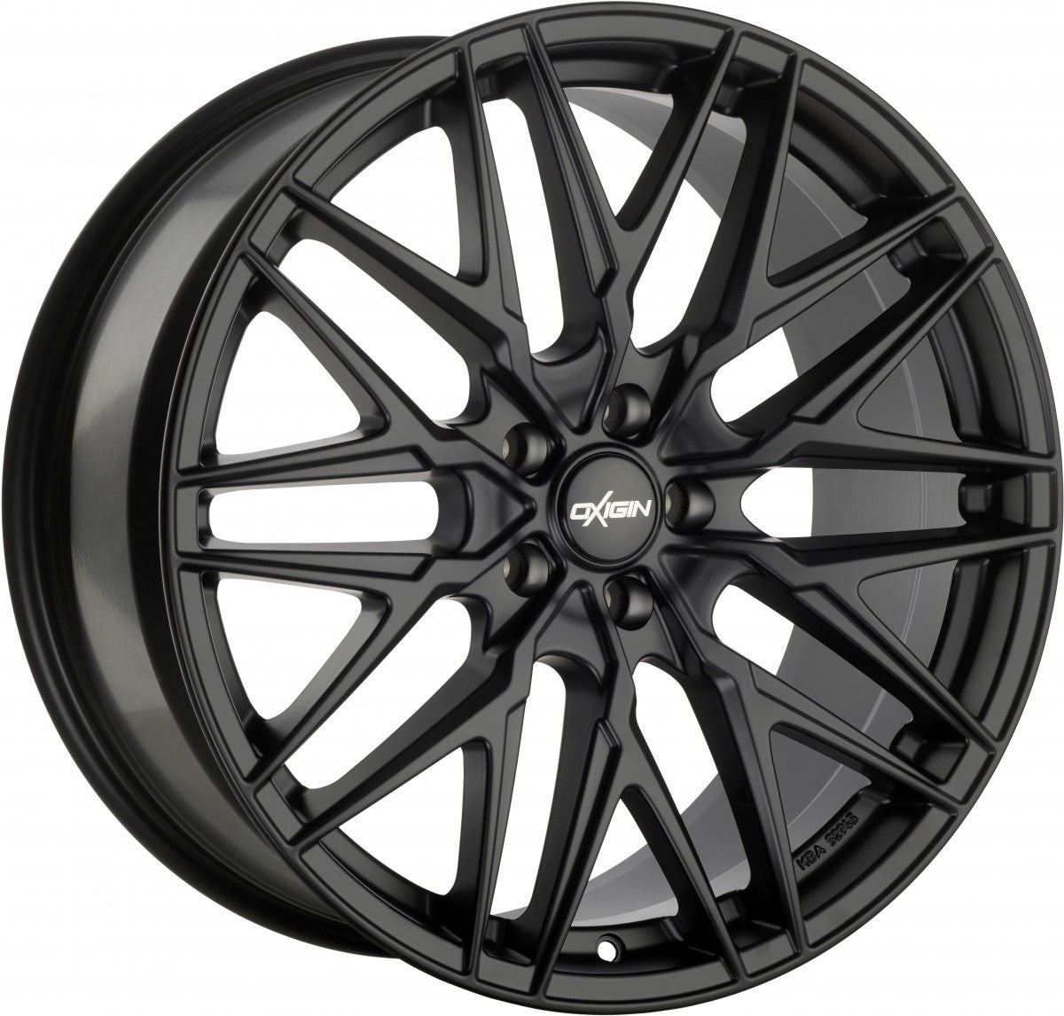 Oxigin 25 Oxcross black matt 7.5x17 ET28 - LK5/112 ML66.6