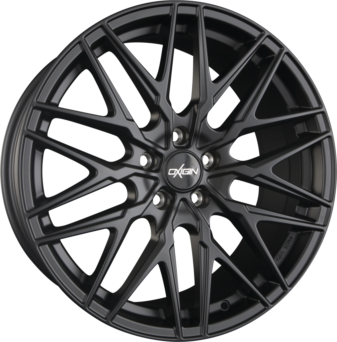 Oxigin 25 Oxcross black matt Alufelge 7.5x17 Zoll ET28 LK 5x112 ML66.6 – Bild 6