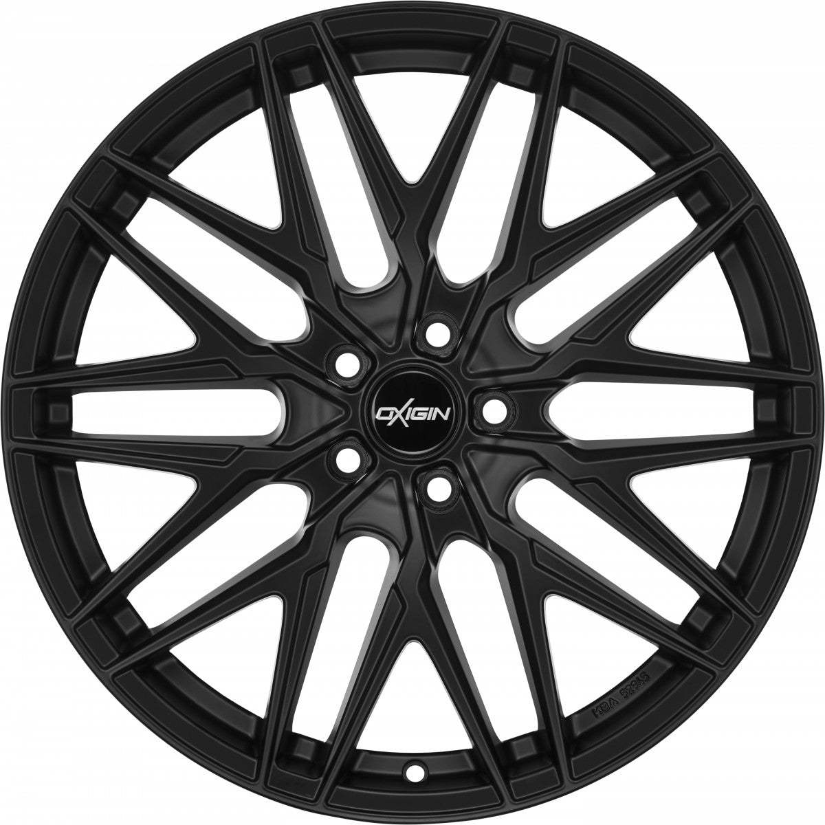 Oxigin 25 Oxcross black matt 7.5x17 ET28 - LK5/112 ML66.6