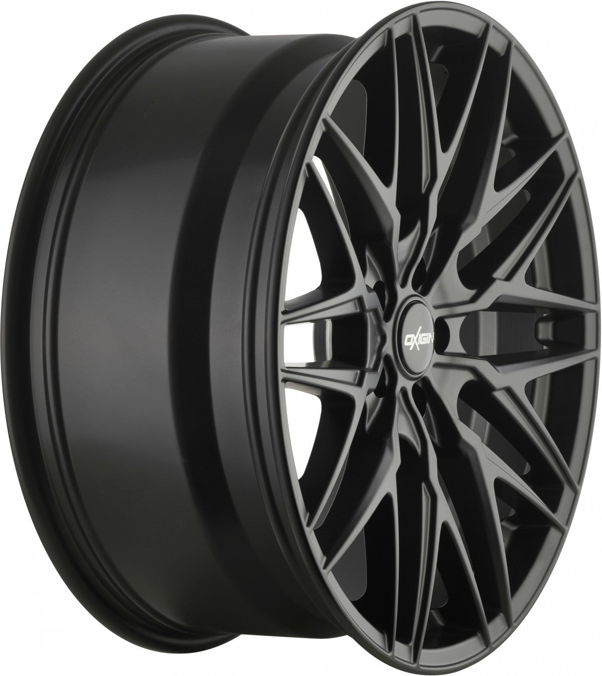 Oxigin 25 Oxcross black matt 7.5x17 ET28 - LK5/112 ML66.6