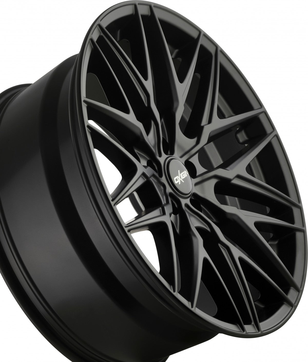 Oxigin 25 Oxcross black matt 7.5x17 ET28 - LK5/112 ML66.6