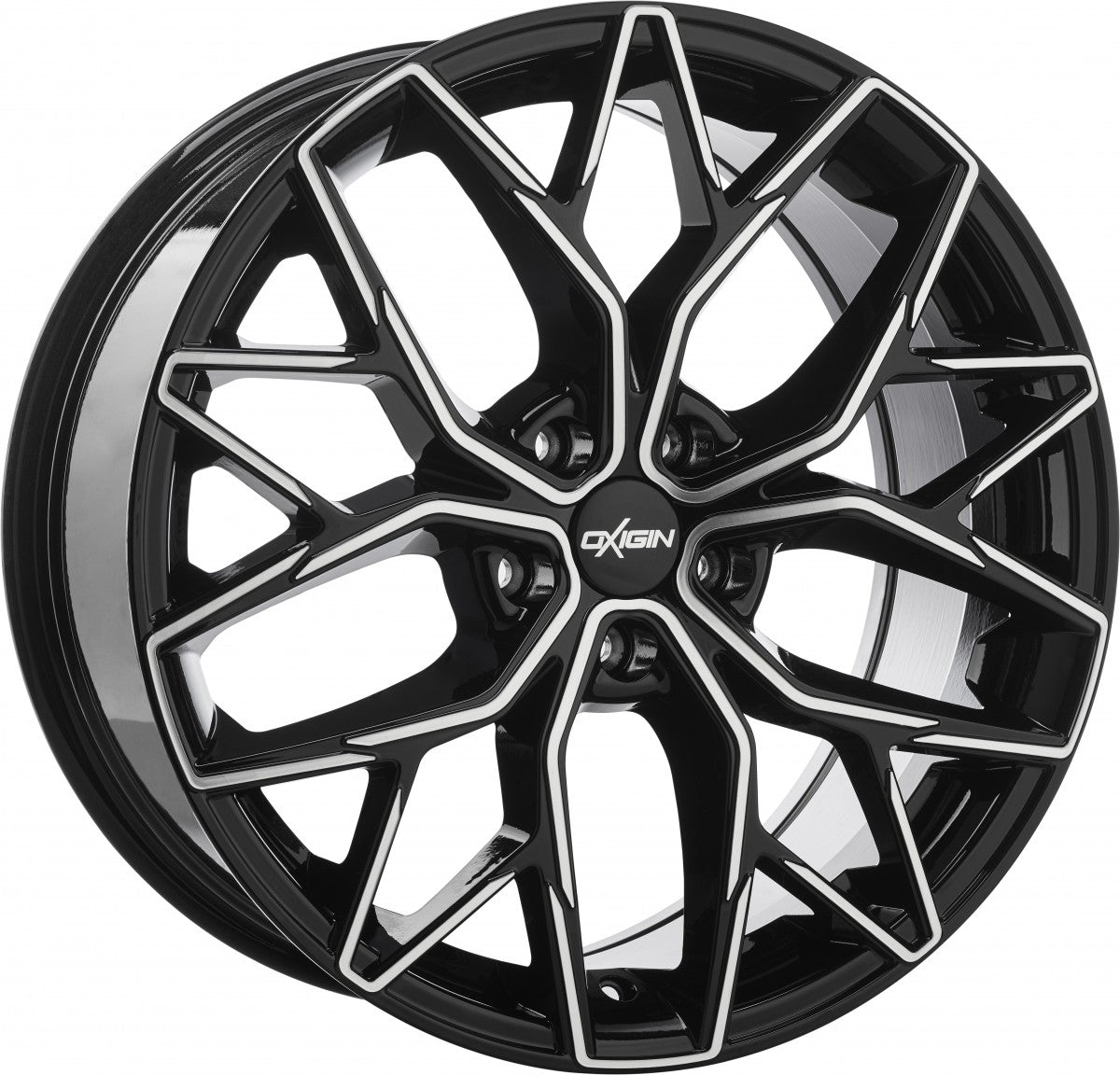 Oxigin 26 Oxid black full polish 8.5x19 ET30 - LK5/112 ML66.6