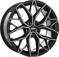 Oxigin 26 Oxid black full polish Alufelge 8.5x19 Zoll ET45 LK 5x112 ML66.6