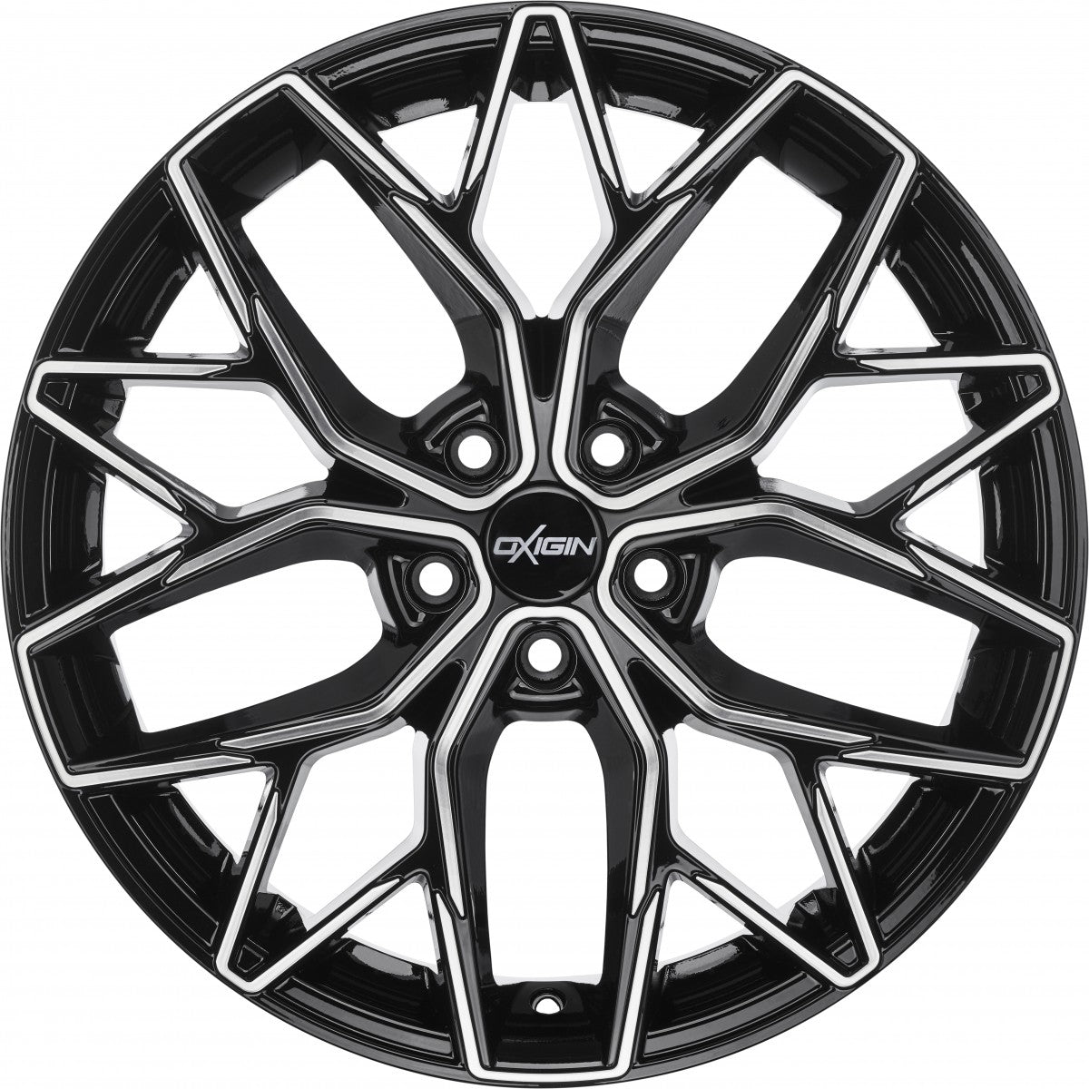 Oxigin 26 Oxid black full polish 8.5x19 ET30 - LK5/114.3 ML72.6