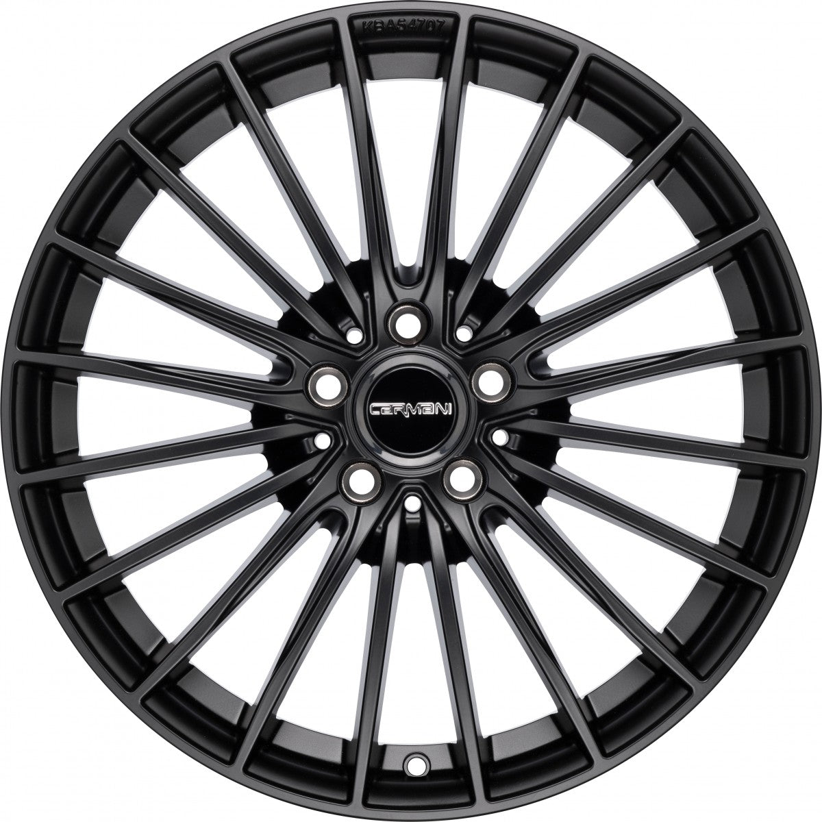Carmani 24 Karl black matt 8x19 ET30 - LK5/112 ML66.7