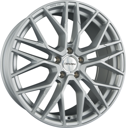 Carmani 20 Ludwig white silver Alufelge 6.5x16 Zoll ET45 LK 5x108 ML72.6 – Bild 5