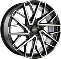 Oxigin 28 Oxmove black full polish Alufelge 8.5x19 Zoll ET45 LK 5x114.3 ML72.6