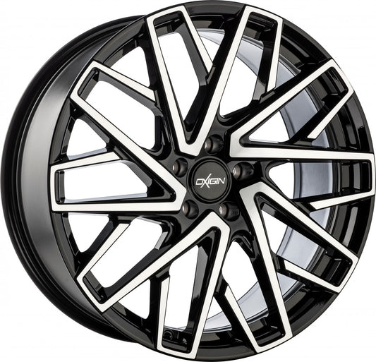 Oxigin 28 Oxmove black full polish 9x20 ET20 - LK5/112 ML66.6