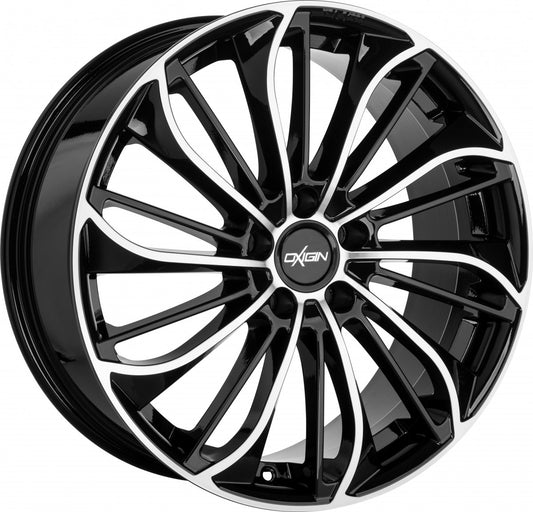 Oxigin 29 Oxsoul black matt polish 8x19 ET45 - LK5/108 ML72.6