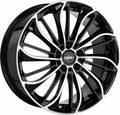 Oxigin 29 Oxsoul black matt polish Alufelge 8x19 Zoll ET40 LK 5x114.3 ML72.6